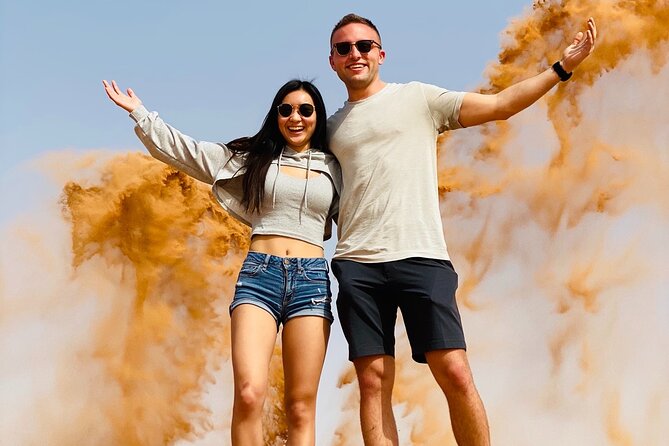 Abudhabi Desert Safari - Al Khatim stop, your starting point for the roller-coaster ride