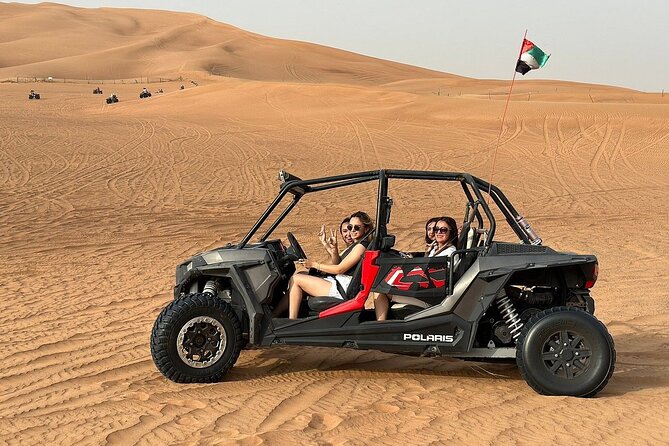 Adrenaline combo : Desert activities + ATV or Quad bike option - The core experience: red dunes, sand, and controlled chaos