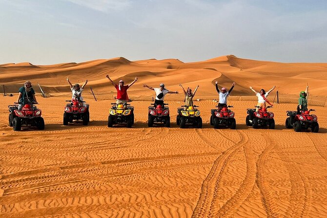 Adrenaline combo : Desert activities + ATV or Quad bike option - Guides matter more than you think