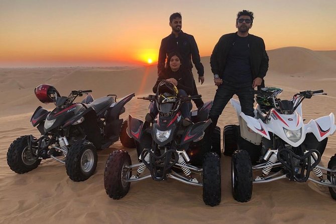 Adventure quad bike tour ( 2 hour private quad biking to deep desert ) - Your quad setup: 400 cc automatic and a guide who matches your level