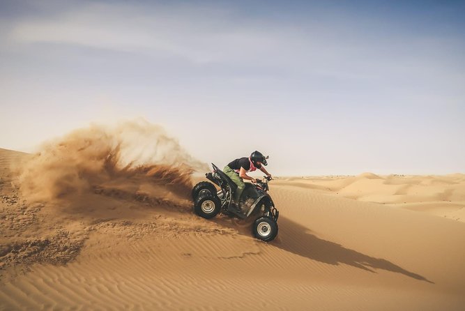 Adventure quad bike tour ( 2 hour private quad biking to deep desert ) - Sunrise or sunset options, and why timing changes your ride