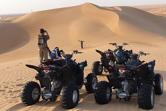 Adventure quad bike tour ( 2 hour private quad biking to deep desert ) - Where you start: Big Red Motor Bike Rental, Al Faqa