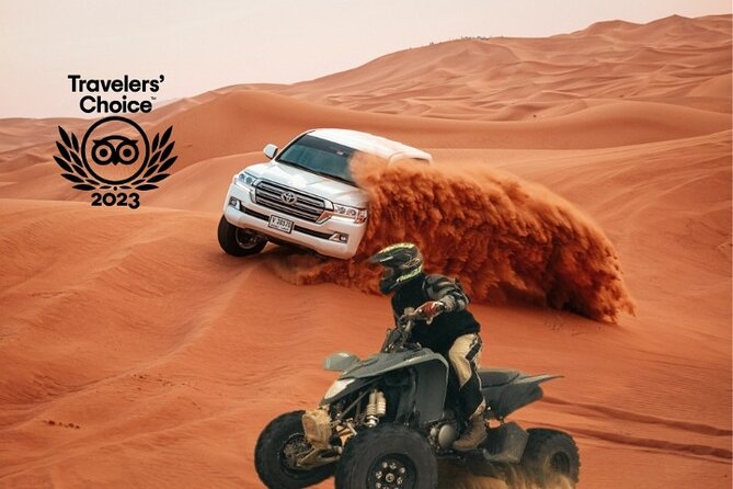 Adventurous Red Dune Desert Safari Deal with Quad Bike,Shows &BBQ - Quick highlights