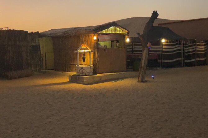 Al Ain Desert Safari with Buffet Dinner - The Traditional Fort Camp: Arabic Coffee, Bedouin Tents, and Sunset Atmosphere