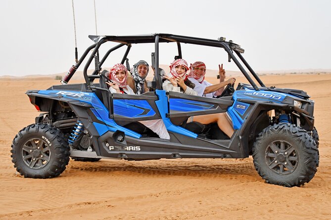 All in one Dubai Desert Safari ATV or Buggy Camelride BBQ Dinner - How $99 fits a full desert schedule in Dubai