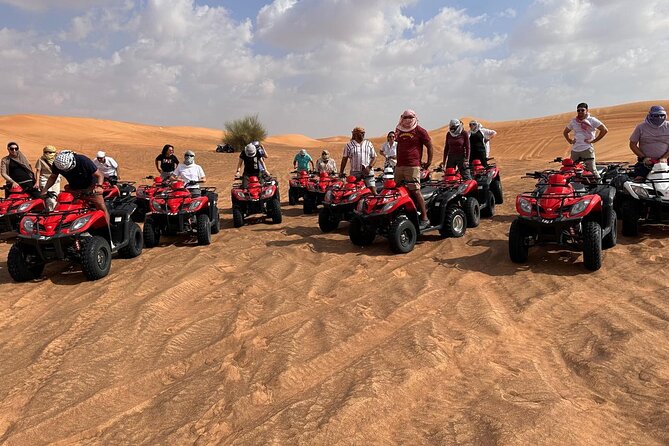 All in one Dubai Desert Safari ATV or Buggy Camelride BBQ Dinner - Things to consider before you book