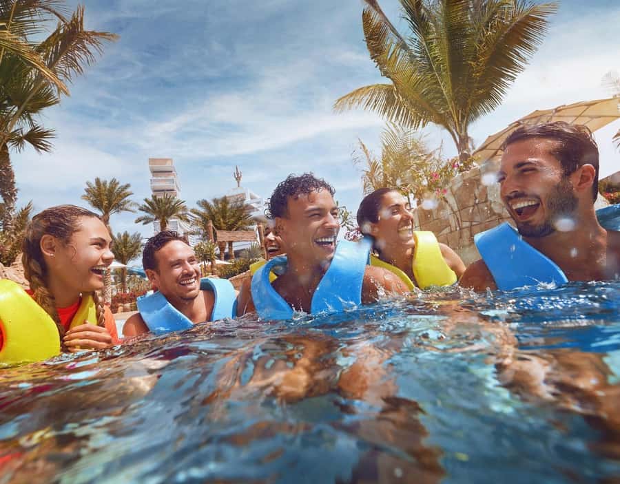Aquaventure World Waterpark Ticket at Atlantis Dubai - Odyssey of Terror and Leap of Faith: the two rides that define the park
