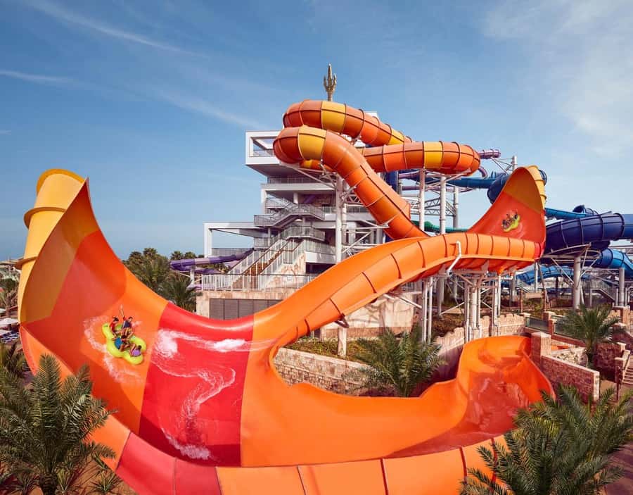 Aquaventure World Waterpark Ticket at Atlantis Dubai - Food and drink inside the park, plus the no outside rule