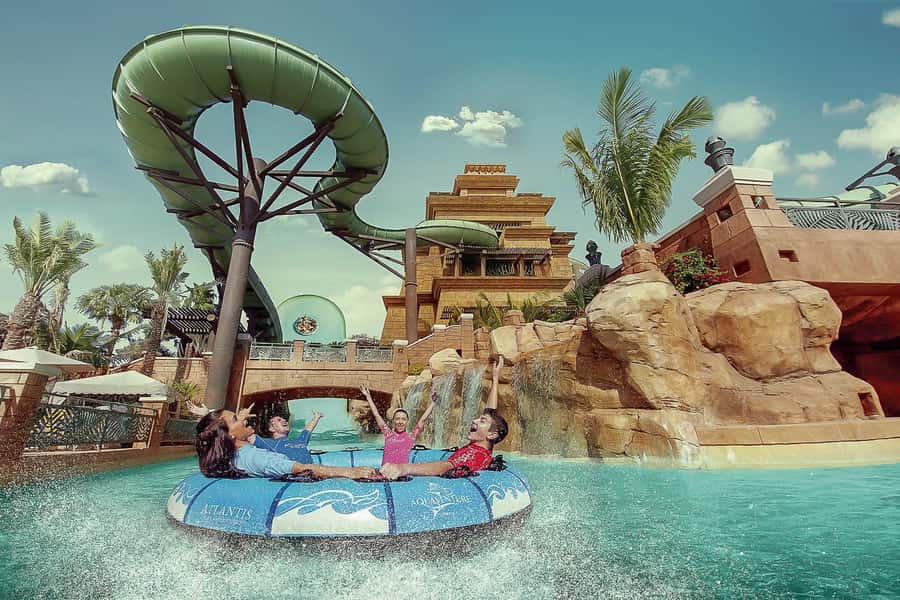 Aquaventure World Waterpark Ticket at Atlantis Dubai - Queues, Fast Pass, and building a route that works