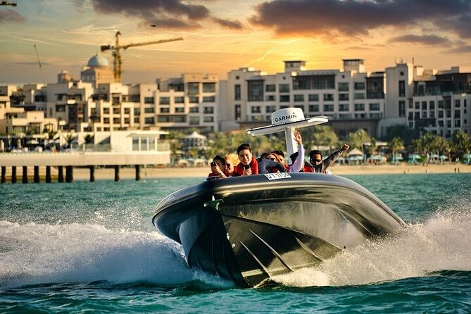 Atlantis 60 Minute Boat Tour - The actual route: Marina canal to open water and the Palm-side views