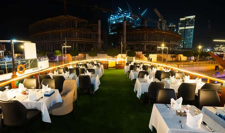Best 5-Star Dhow Dinner Cruise Dubai Marina Jack Sparrow - Your night on the marina: what makes this cruise fun