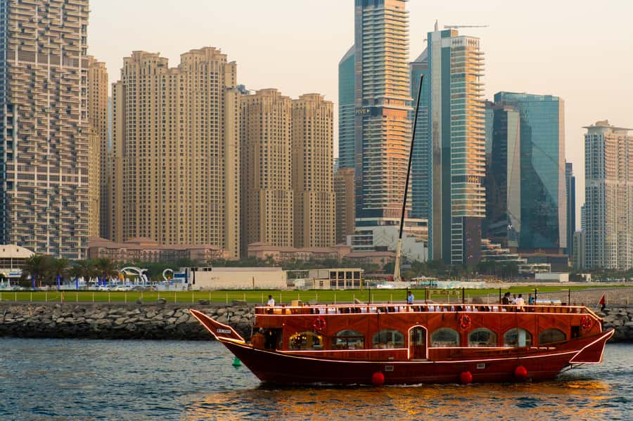 Best 5-Star Dhow Dinner Cruise Dubai Marina Jack Sparrow - Price and value for $32: what you actually get