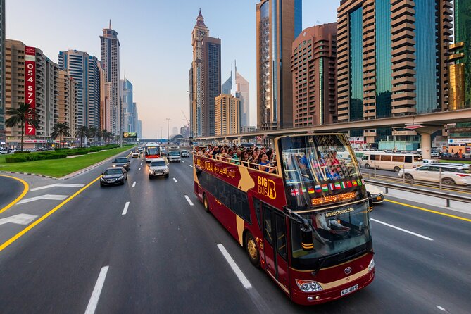 Big Bus Dubai Hop-On, Hop-Off Sightseeing Tour by Open-Top Bus - Zabeel Palace and Al Seef Creek area: where tradition meets water