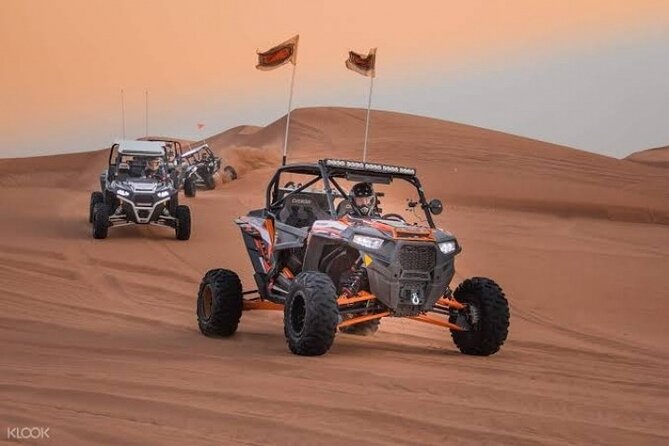 Buggy Ride Dubai & Dubai Desert Safari & Camel Ride with pickup - The buggy portion at Lahbab: 3 hours that blend thrill with “my turn to drive”