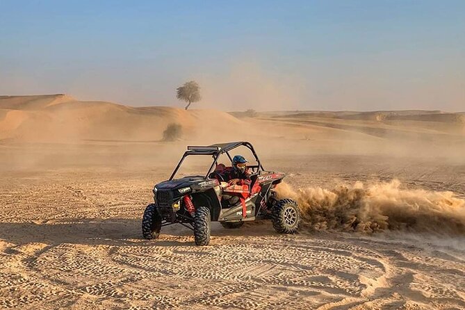 Buggy Ride Dubai & Dubai Desert Safari & Camel Ride with pickup - Desert camp visit with BBQ and live shows: the pacing shift after dune time