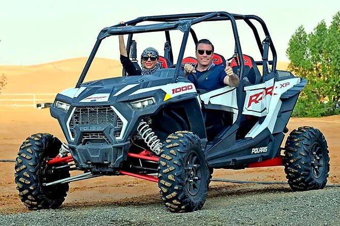 Buggy Ride Dubai & Dubai Desert Safari & Camel Ride with pickup - Safety gear, professional guidance, and why the driver matters