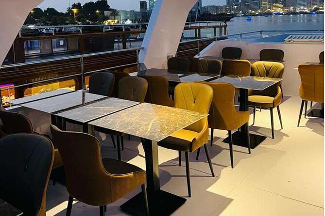 Catamaran Cruise with Dinner at Al Jaddaf Dubai - Al Jaddaf waterfront near Versace and the floating-villa look