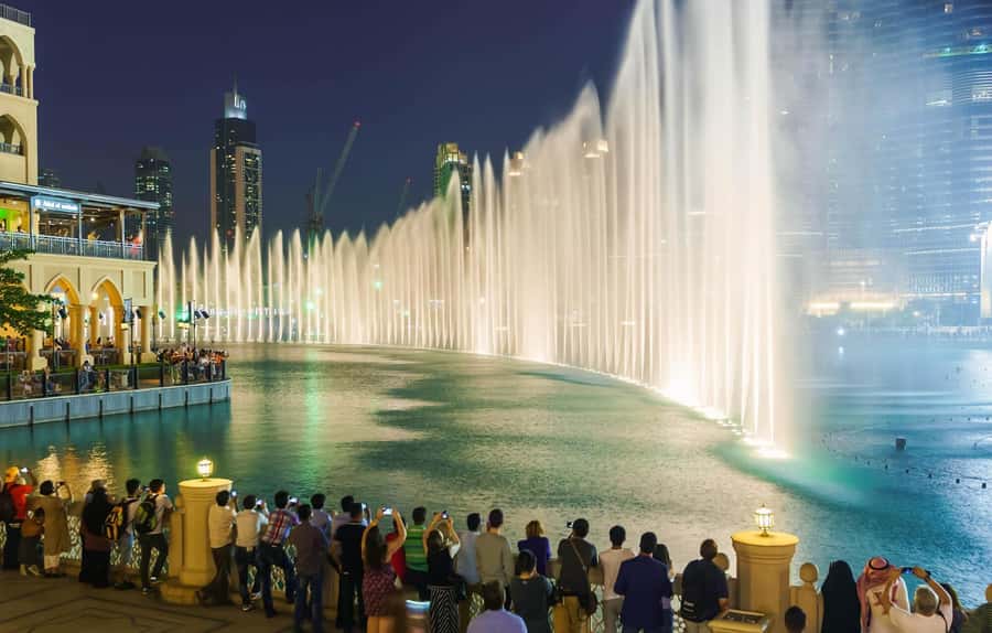 City of Lights: Dubai Night Experience - Downtown Dubai and Burj Khalifa Area: The Main Event Without the Ticket