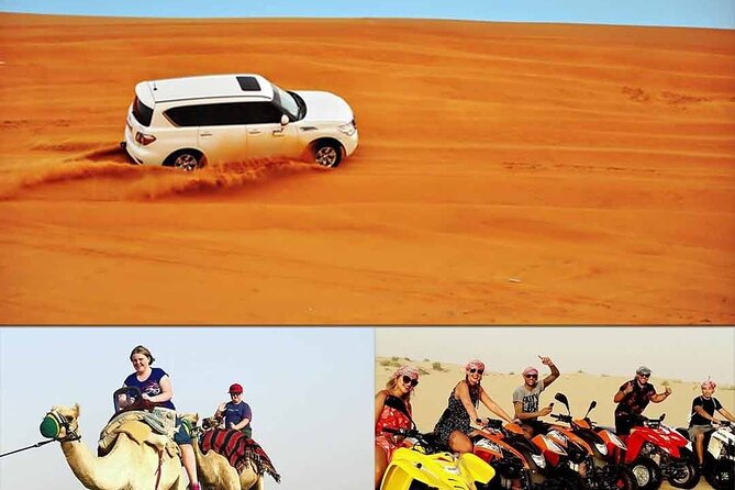 Desert Adventure with ATV and Camel Ride and Live Shows - Price and value: how $100 fits a full activity day