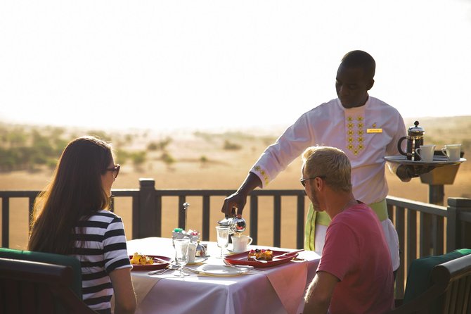 Desert Conservation Wildlife Drive & Breakfast at Al Maha Resort - Al Maha Desert Resort Breakfast: Luxury, Variety, and Real Desert Views