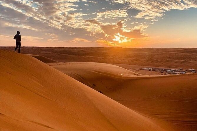 Desert Quad Biking Tour and Sand Boarding with Dinner in Dubai - Dinner at the Camp: BBQ Buffet Plus Live Stage Shows