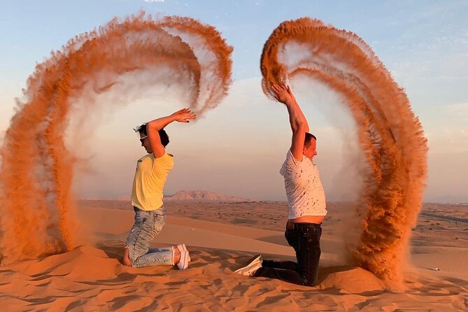 Desert Safari and Sandboarding with Dinner in Dubai - The campsite schedule: henna, shisha, and built-in show time
