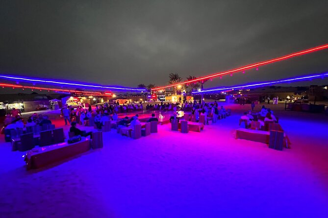 Desert Safari and Sandboarding with Dinner in Dubai - BBQ buffet with veg and non-veg, plus the drinks you actually need