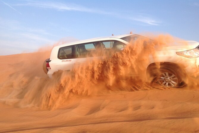 Desert Safari and Sandboarding with Dinner in Dubai - The dune bashing drive: why tire deflation is a big deal