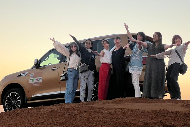 Desert Safari BBQ dinner, Camel ride & sandboarding from Dubai - The 4x4 dune bash: the thrill part you should take seriously
