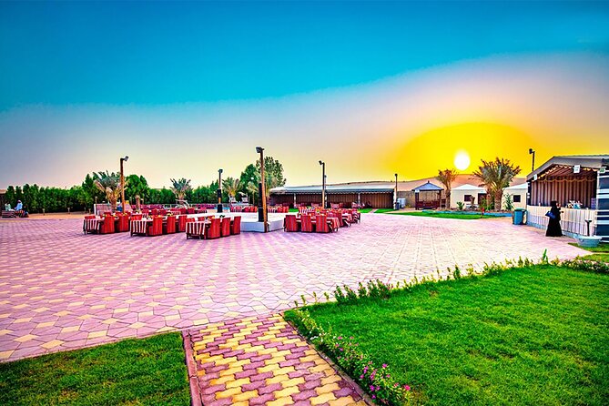 Desert Safari Dubai BBQ Dinner & Live Shows - Al Madam Desert Camp Shows, Then Dinner
