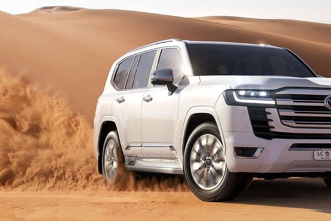 Desert Safari Dubai Sand Bashing, Camel Ride, Shows, Live BBQ - Why Lahbab Dune Bashing Hits Different in a 4x4 Land Cruiser