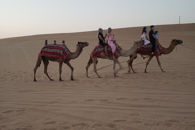 Desert Safari Dubai with Buffet Dinner & 3 live shows - Lahbab desert safari, without piecing it all together
