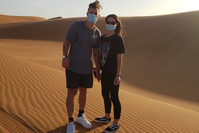 Desert Safari Dubai with Buffet Dinner & 3 live shows - Dinner in the desert: BBQ buffet plus soft drink comfort