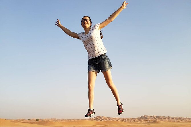 Desert Safari Dubai with Buffet Dinner & 3 live shows - Live shows at night: belly dance, Tanura, and fire