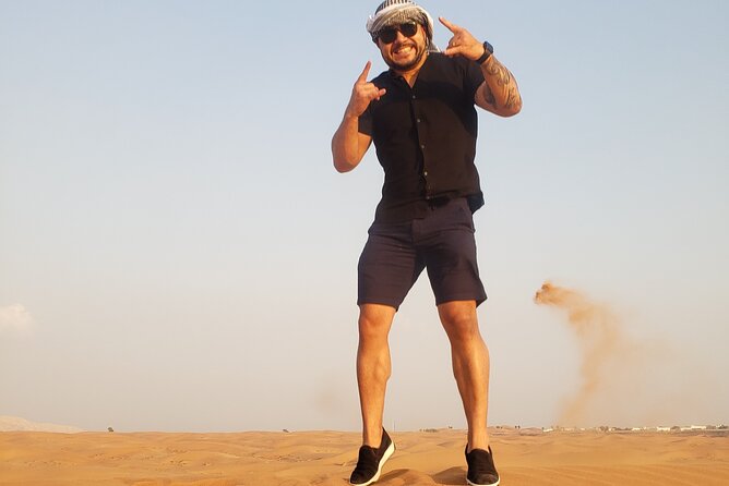 Desert Safari Dubai with Buffet Dinner & 3 live shows - The guide factor: why Abdullah’s professionalism matters