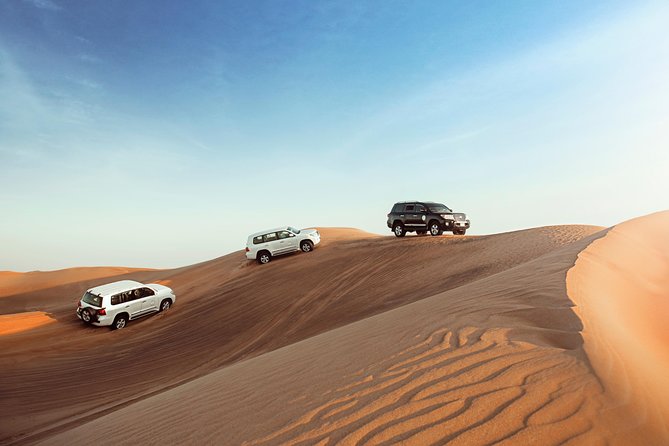 Desert Safari Dubai with Dune Bashing, Sandboarding, Camel Ride, 5 Shows, Dinner - Evening Desert Safari with Dune Bashing: Why This Hits in Dubai