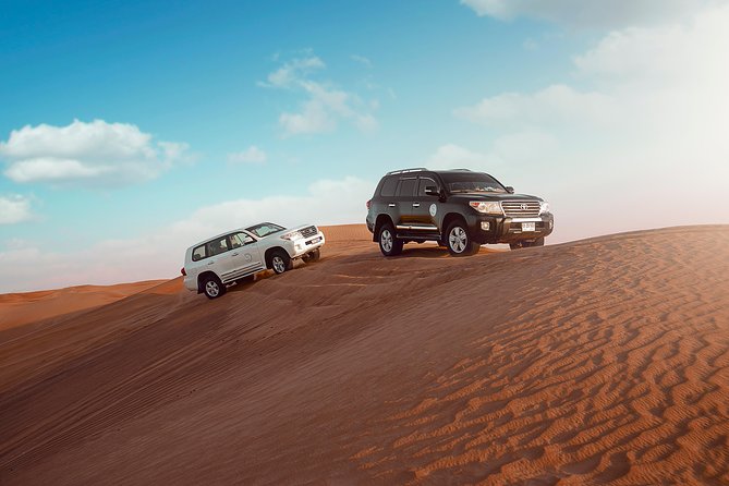 Desert Safari Dubai with Dune Bashing, Sandboarding, Camel Ride, 5 Shows, Dinner - Al Awir and the Camp Start: What the Journey Feels Like