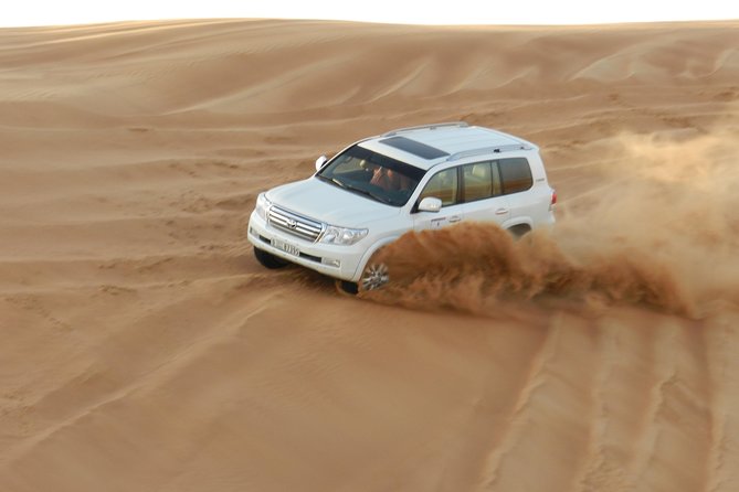 Desert Safari in Dubai Red Dunes with BBQ VEG Dinner - Key things to know before you go