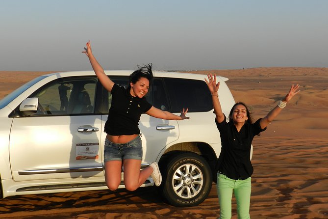 Desert Safari in Dubai Red Dunes with BBQ VEG Dinner - Dubai Desert Safari in Red Dunes: Action Plus Bedouin Night, in One Price