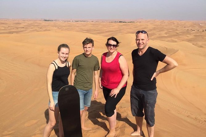 Desert Safari - Morning at Red Dunes, Sandboarding, Desert Photos - Sandboarding on Red Dunes: The Fun Part, Plus Tips for Better Slides and Photos