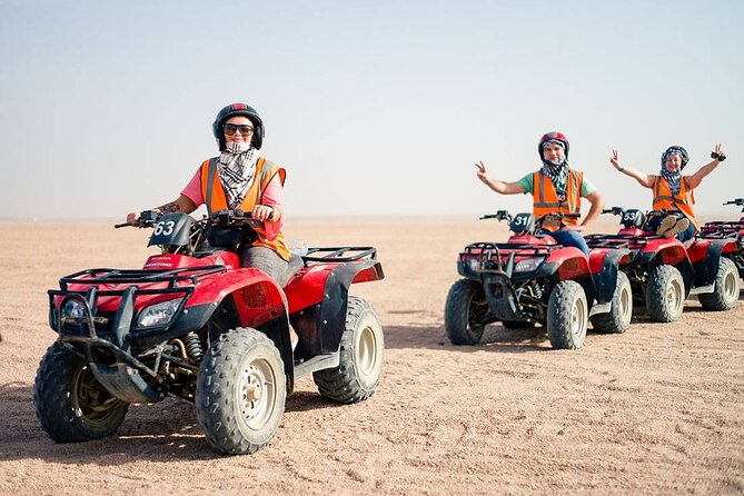 Desert Safari, Quad Biking, Sand Surfing and BBQ Dinner In Dubai - Price Check: Is $128.39 Good Value for This Package?
