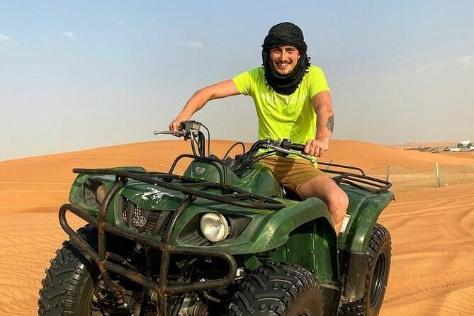 Desert Safari, Quad Biking, Sand Surfing and BBQ Dinner In Dubai - The Traditional Desert Camp: Tea, Camel Riding, Henna, and Shisha