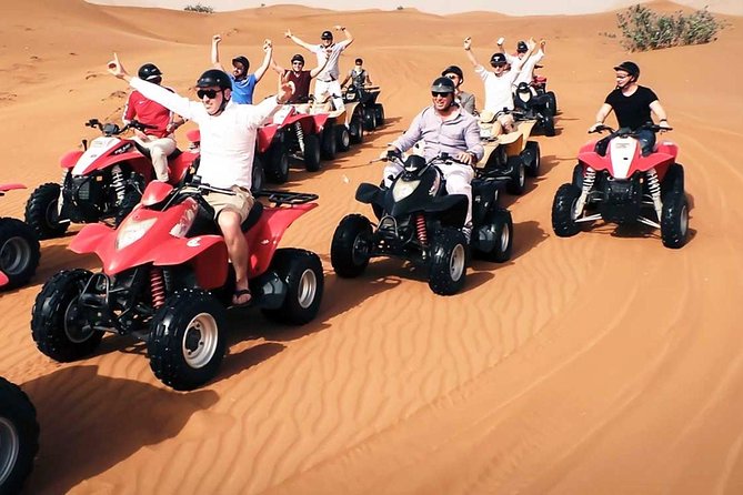 Desert Safari Tour with 30 Minutes Quad bike Ride - The Quad Bike Part: 30 Minutes on an Automatic ATV (No Gear Stress)