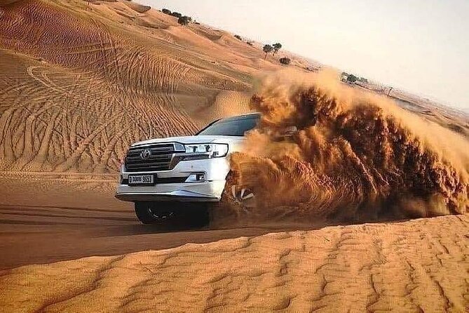 Desert Safari With BBQ Dinner, Camel Ride, Sand Boarding In Dubai - BBQ dinner in an international buffet, then the full show program