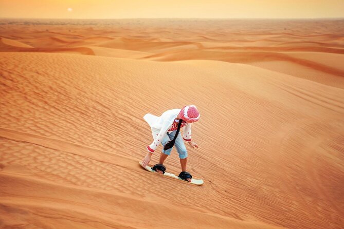 Desert Safari with BBQ Dinner from Dubai - From your hotel to the dunes, in a 4x4 with a driver guide