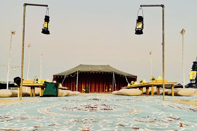 Desert Safari with BBQ Dinner - UAE Must Do - The camp experience: belly dance, Tanoura, and fire dance
