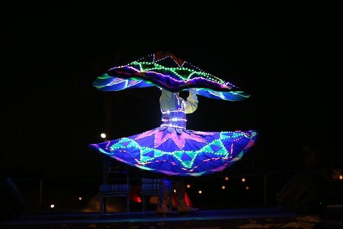 Desert Safari with Dune Bashing and Dinner In Dubai - The Show Lineup: Belly Dance, Tanoura, Fire, Drummers, and More
