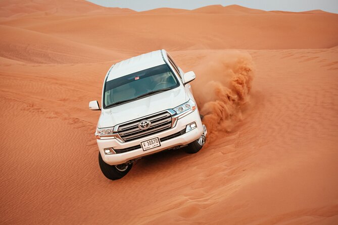 Desert Safari with Dune bashing BBQ Dinner and More Activities - The 9-Hour Flow, From Hotel Pickup to Back to Your Bed