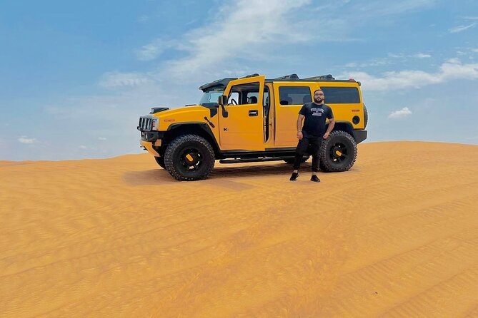 Desert Safari with Dune bashing BBQ Dinner and More Activities - The Camp Dinner Setup: Starters, Shows, Then a BBQ Buffet Ending