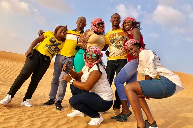Desert Safari with live shows and BBQ Dinner - The desert safari vibe: action first, then camp life